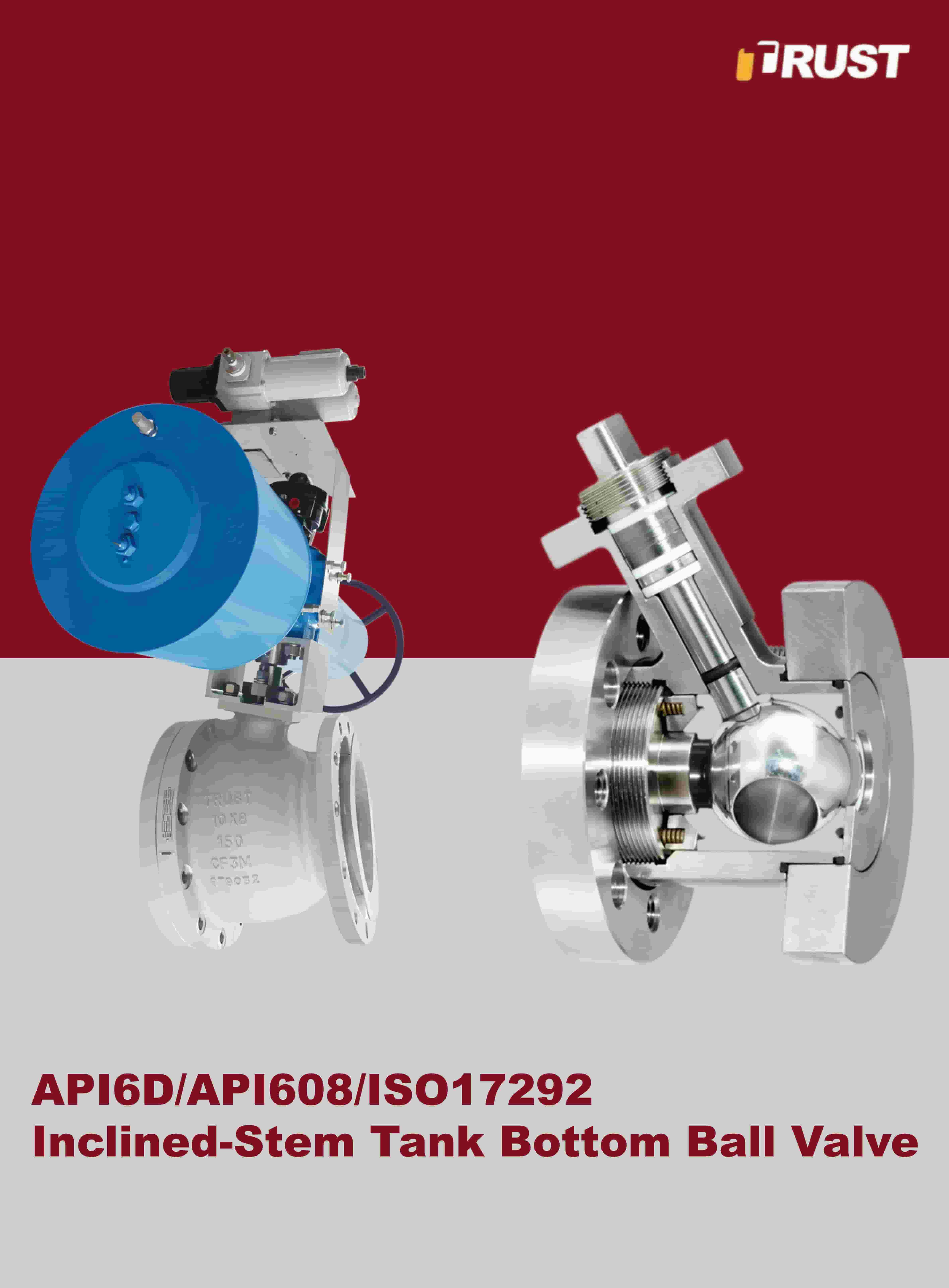 Inclined-Stem Tank Bottom Ball Valves